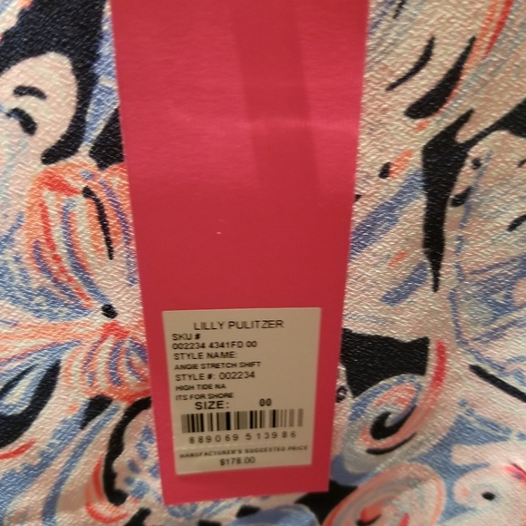 NWT Lilly Pulitzer Angie Shift Dress - Picture 7 of 8